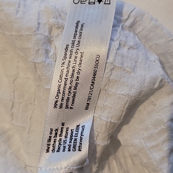 White shell by Eileen Fisher - Picture 3 of 3